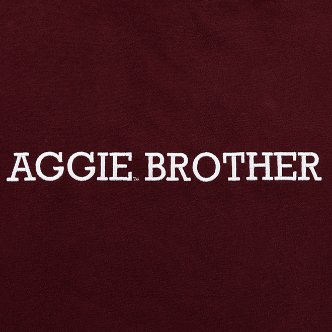 Embroidered Aggie Brother T-Shirt