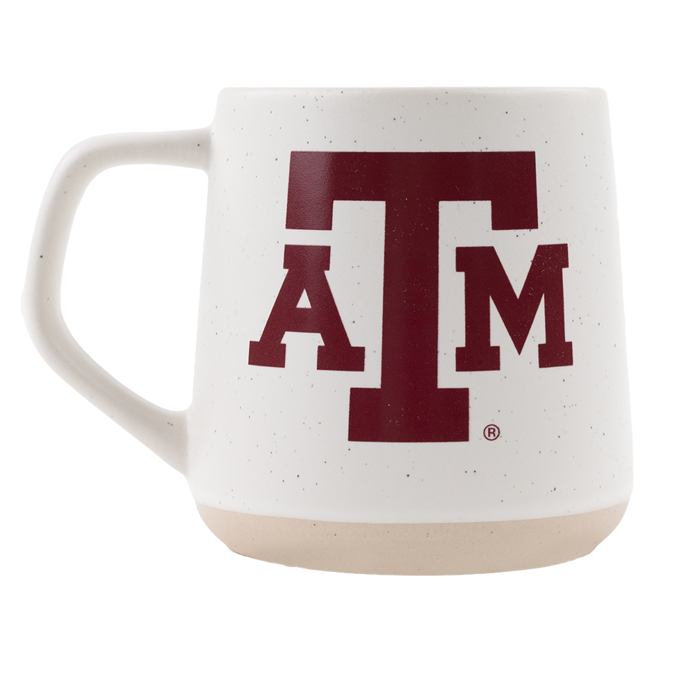 Texas A&M Speckled Barbara Ceramic Mug 18oz