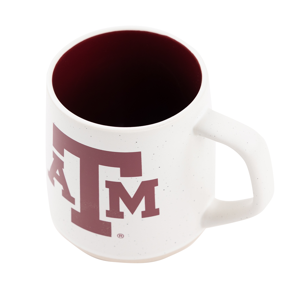 Texas A&M Speckled Barbara Ceramic Mug 18oz