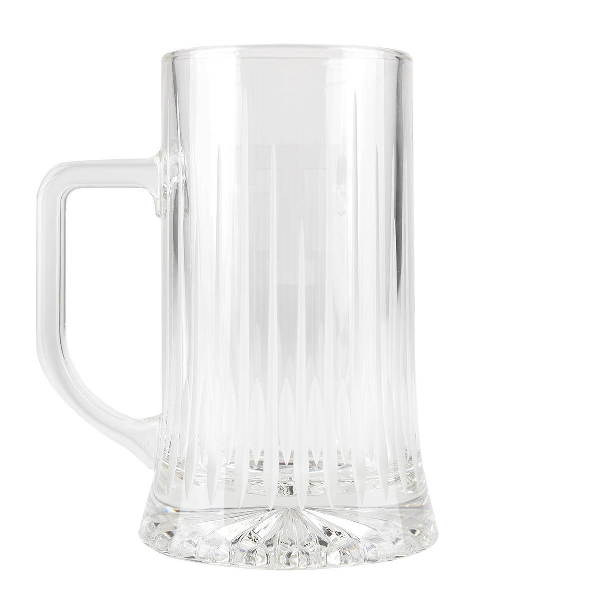 Texas A&M Spear-Cut Glass Etched Tankard 16oz