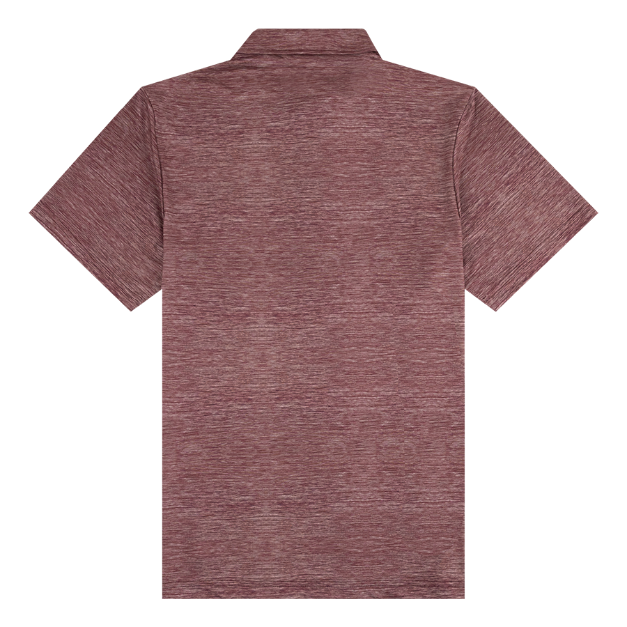 Texas A&M Collegiate Outfitters Maroon Brushed Polo