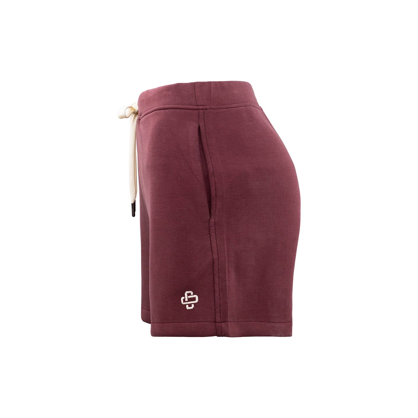 Collegiate Outfitters Maroon Butter Soft Shorts with Drawstring