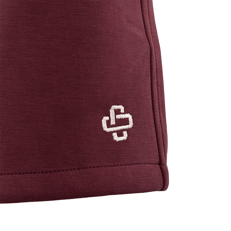 Collegiate Outfitters Maroon Butter Soft Shorts with Drawstring