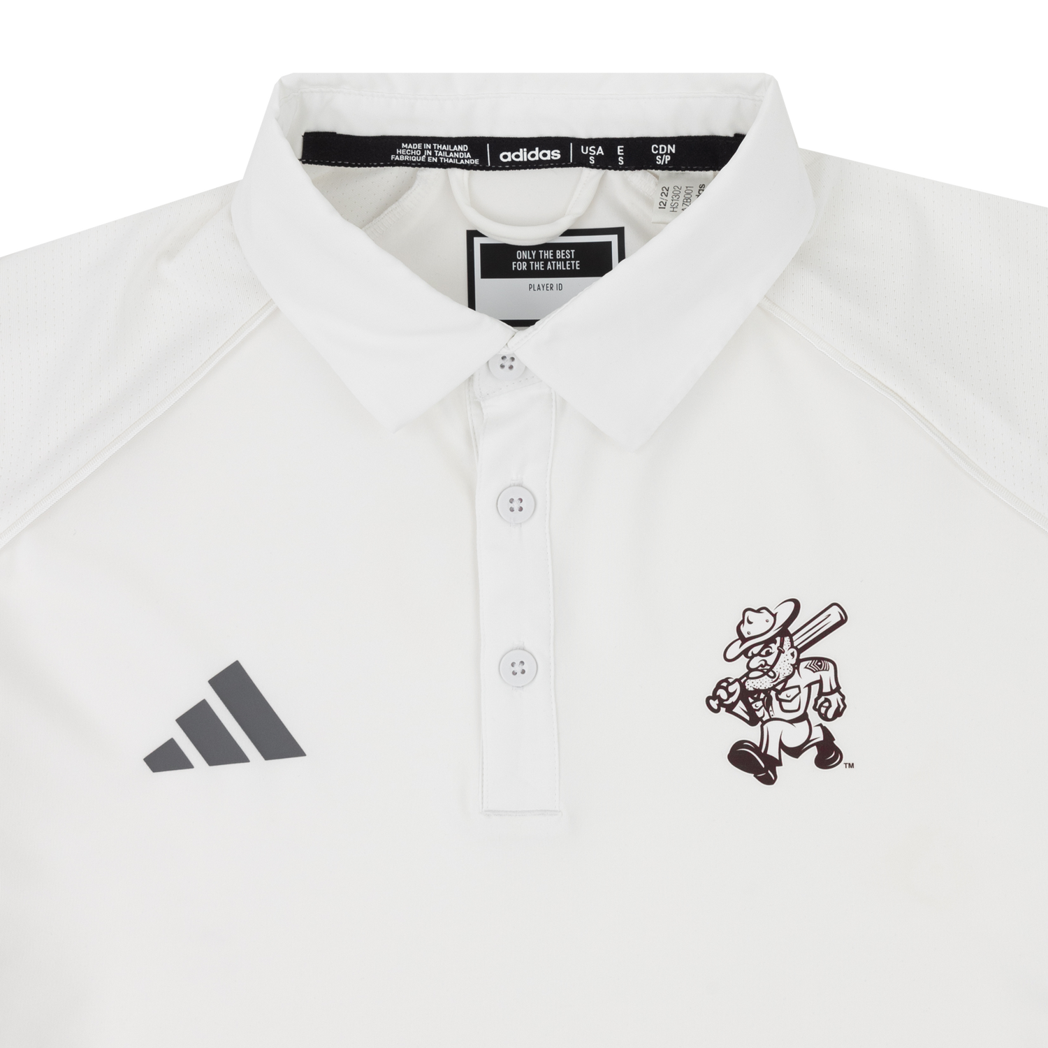 Adidas Ol Sarge White Classic Polo S White