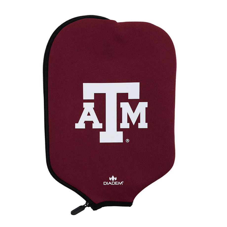 Texas A&M Diadem Pickleball Paddle Cover