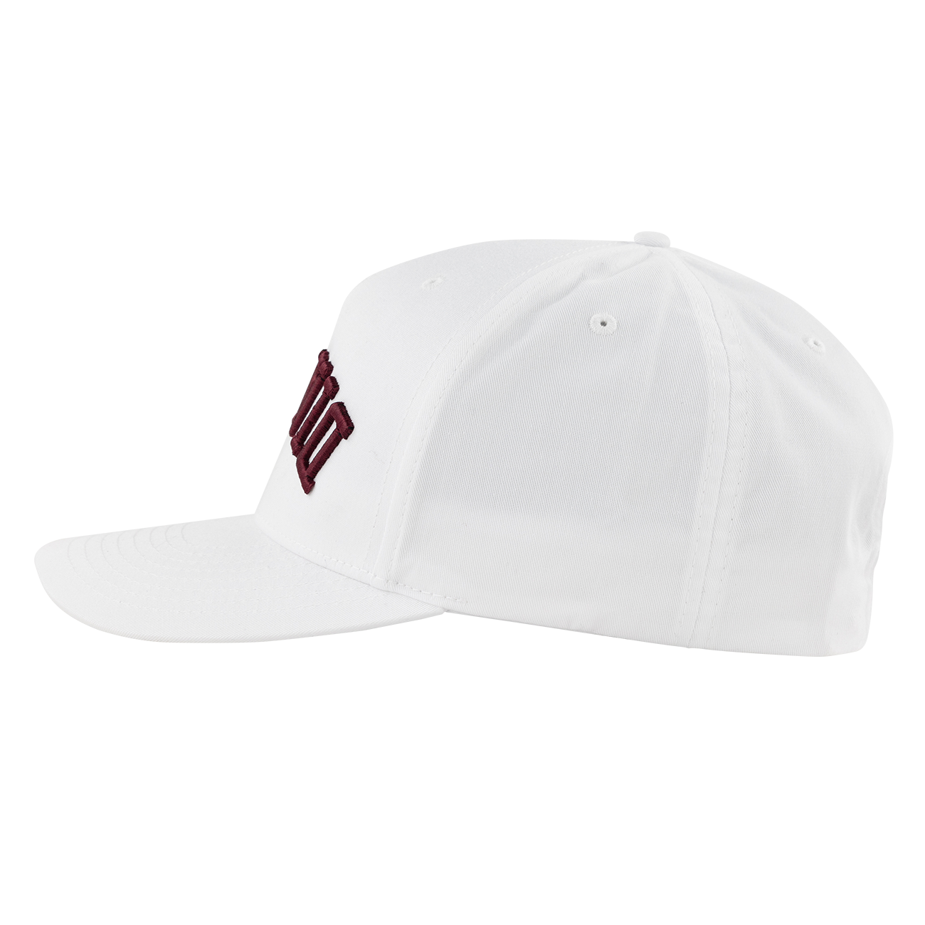 White Upside Down Diadem Cap