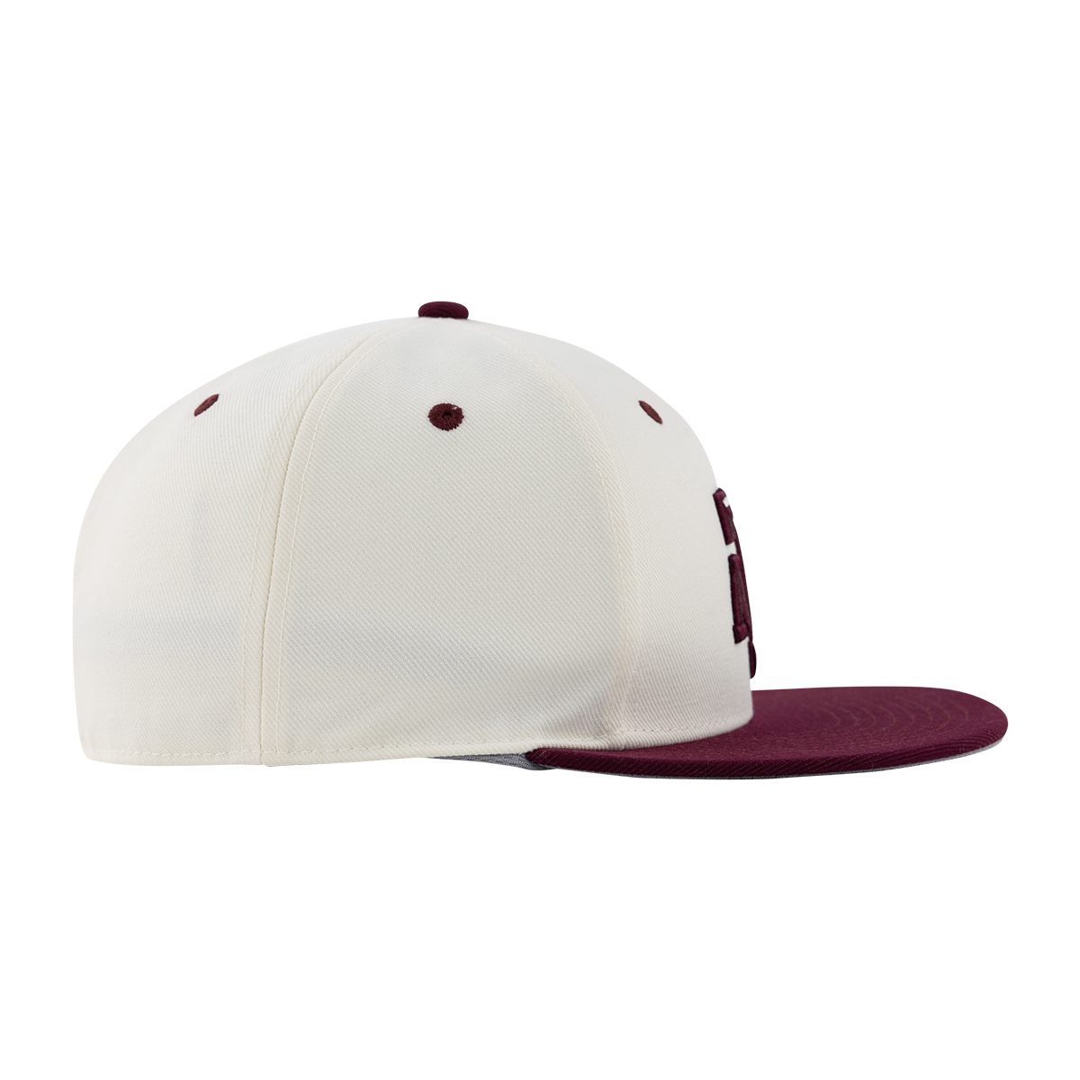 Texas A&M Adidas White Fitted On-Field Baseball Cap