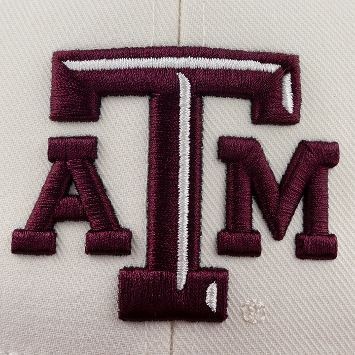 Texas A&M Adidas White Fitted On-Field Baseball Cap