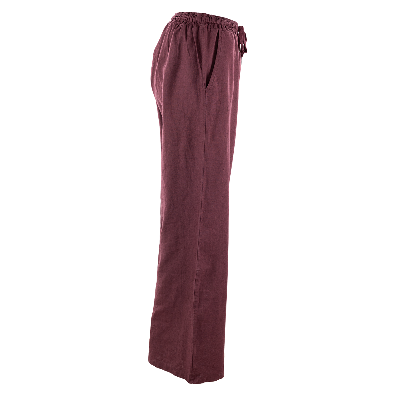 Collegiate Outfitters Maroon Wide Leg Pants