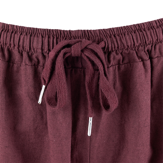 Collegiate Outfitters Maroon Wide Leg Pants