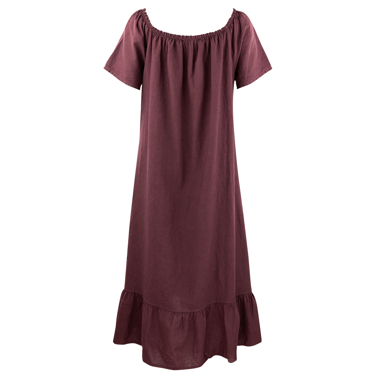 Collegiate Outfitters Maroon Relaxed Dress