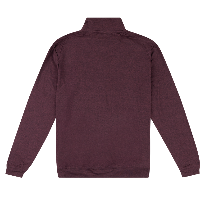 Texas A&M Heathered Maroon Performance Quarter Zip