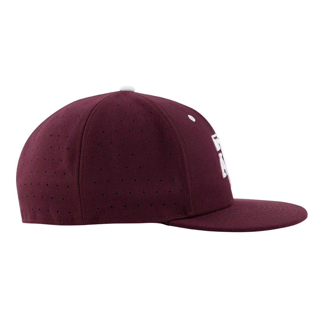 Texas A&M Adidas Beveled Fitted On-Field Baseball Cap