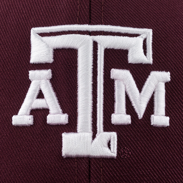 Texas A&M Adidas Beveled Fitted On-Field Baseball Cap