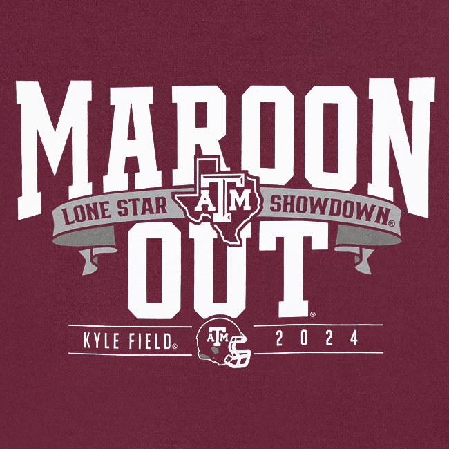 2024 Maroon Out Printed Crew Neck