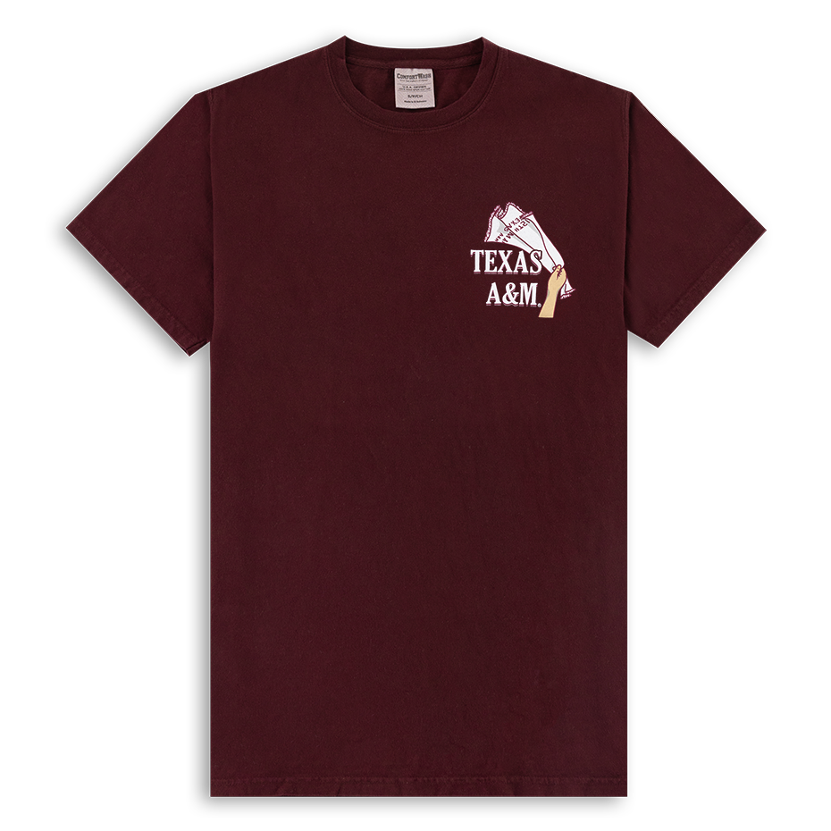 Texas A&M Spinning Aggie Towel T-Shirt