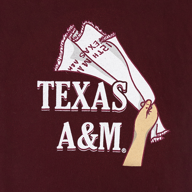 Texas A&M Spinning Aggie Towel T-Shirt