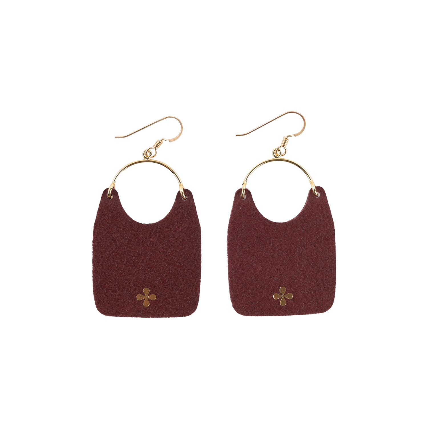 Aggies Football Jersey Charlies Earrings