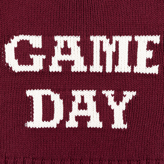 Game Day Crop Sweater