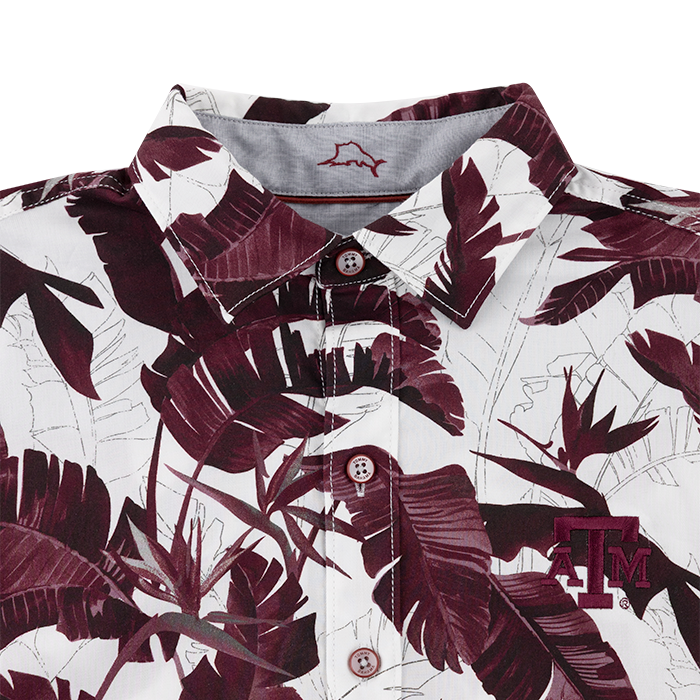 Texas A&M Tommy Bahama Sunnyvale Blooms Button Down