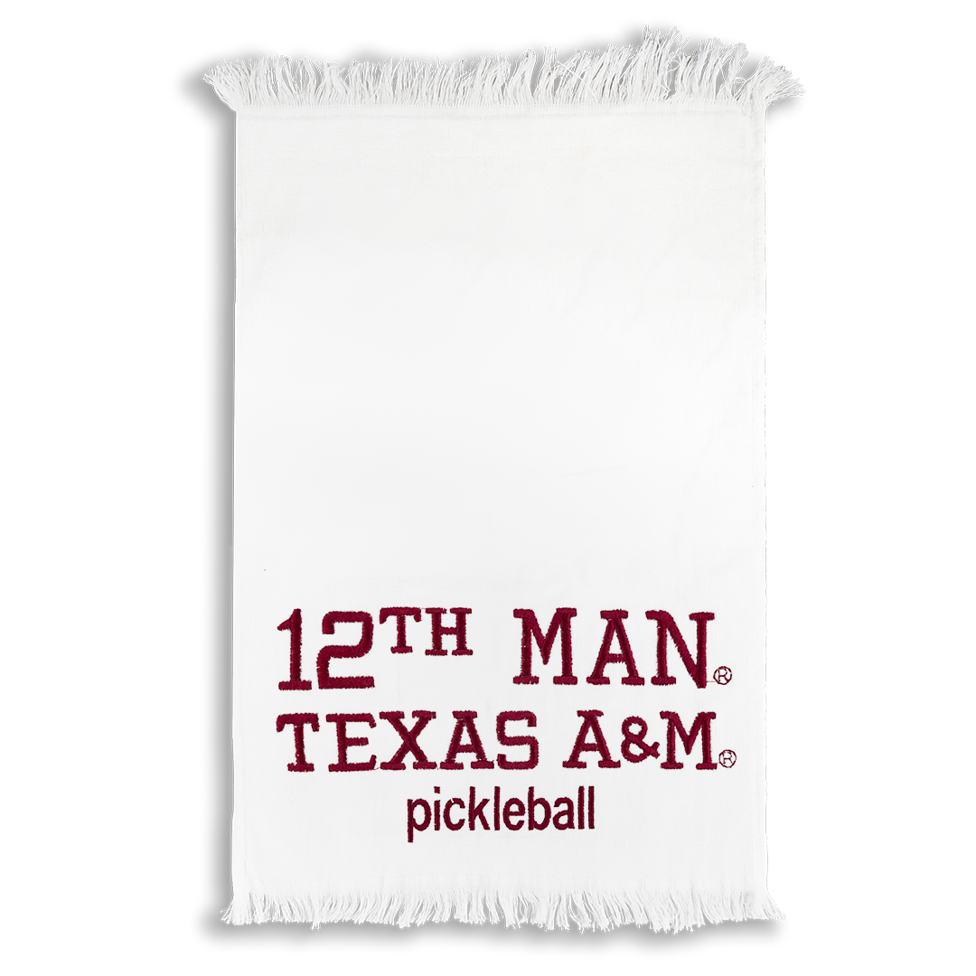 Embroidered 12th Man Pickleball Towel