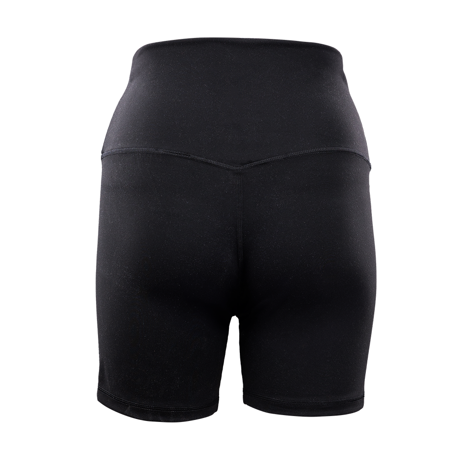 Black Buttery Soft Biker Shorts 6"