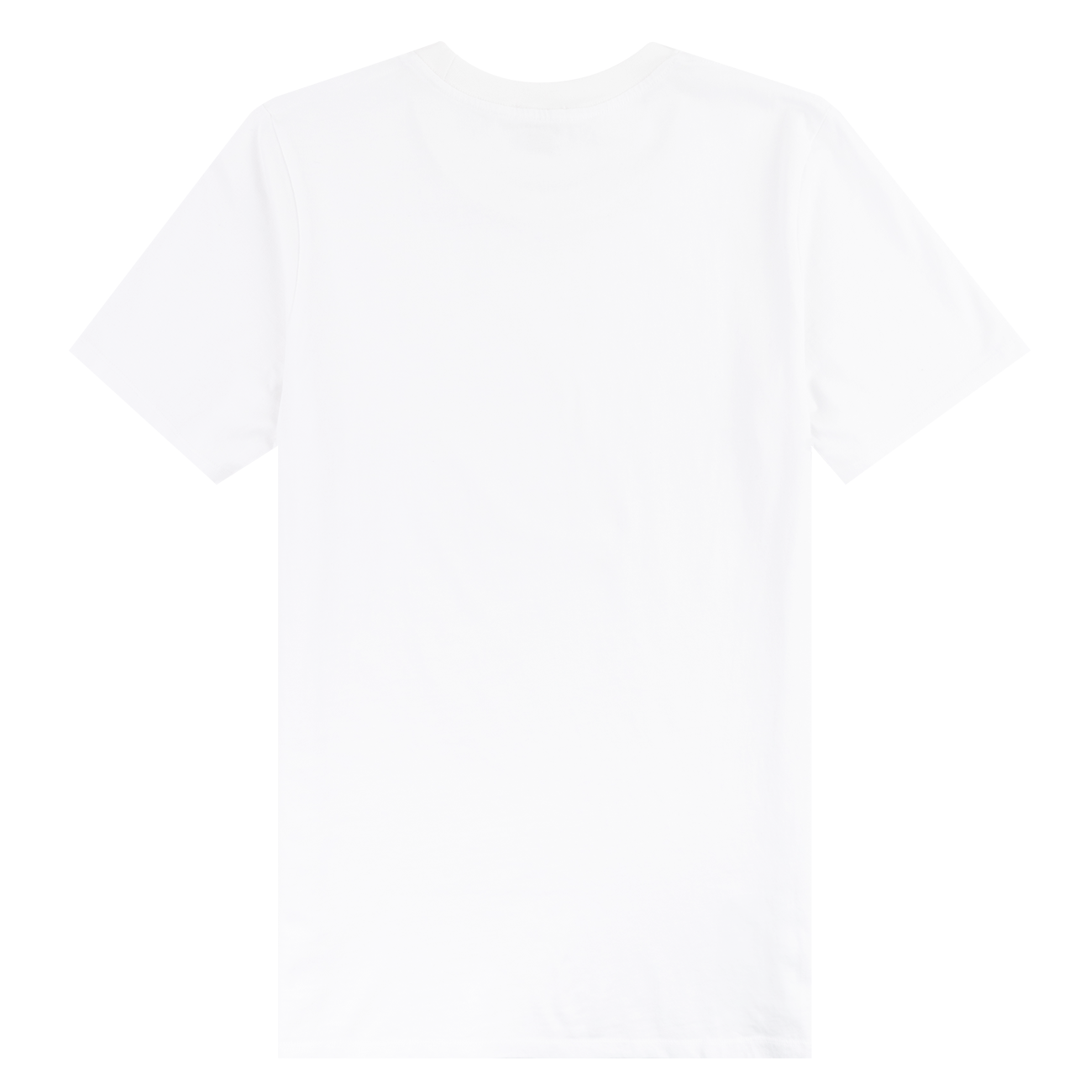 White Plain Crewneck Cotton T-Shirt