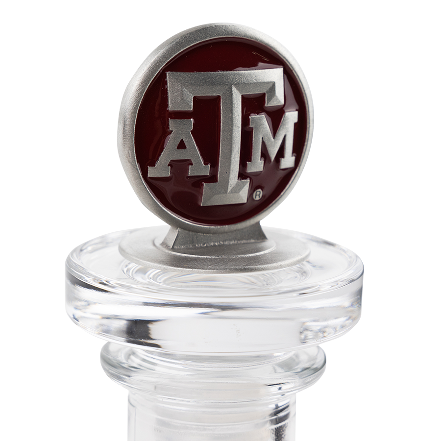 Texas A&M 3D Top Royal Decanter