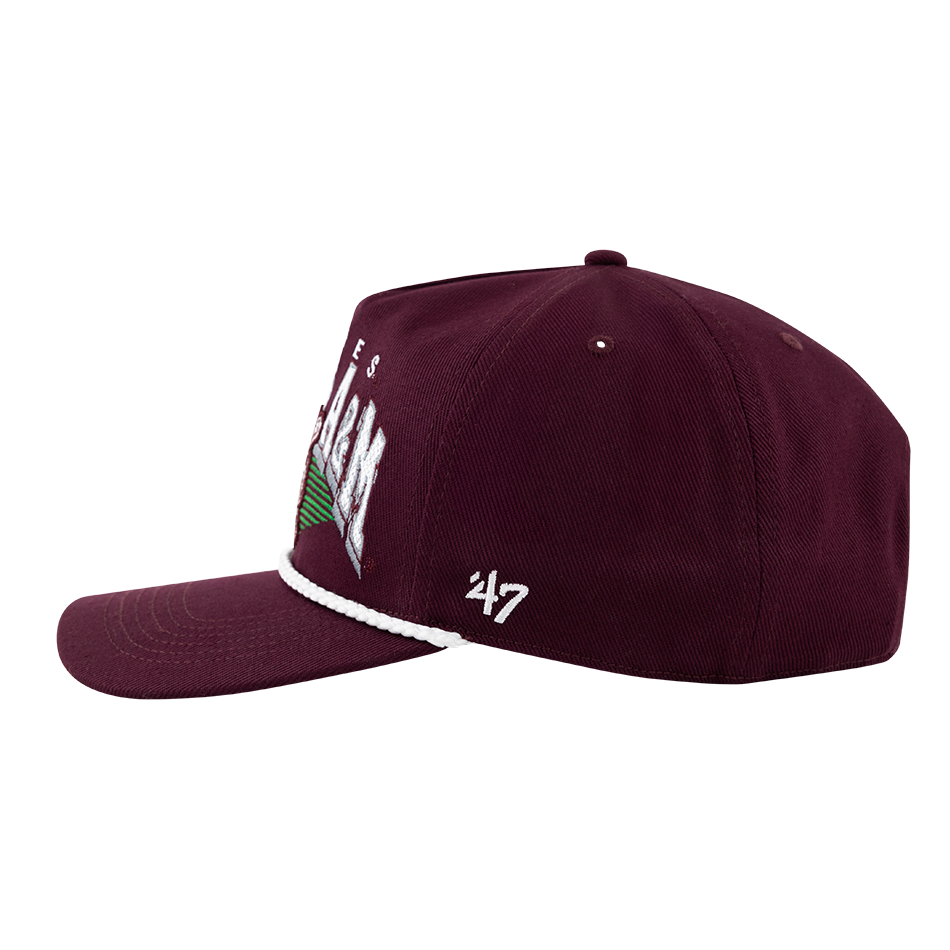 Texas A&M Pomona Baseball Sarge Rope Hitch Hat