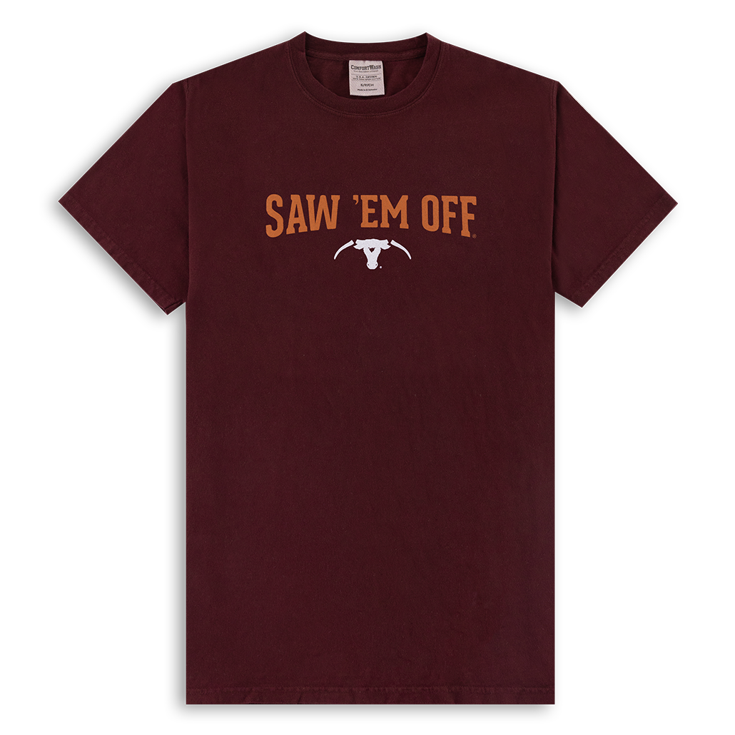 Saw 'Em Off Put Your Horns Down Down T-Shirt