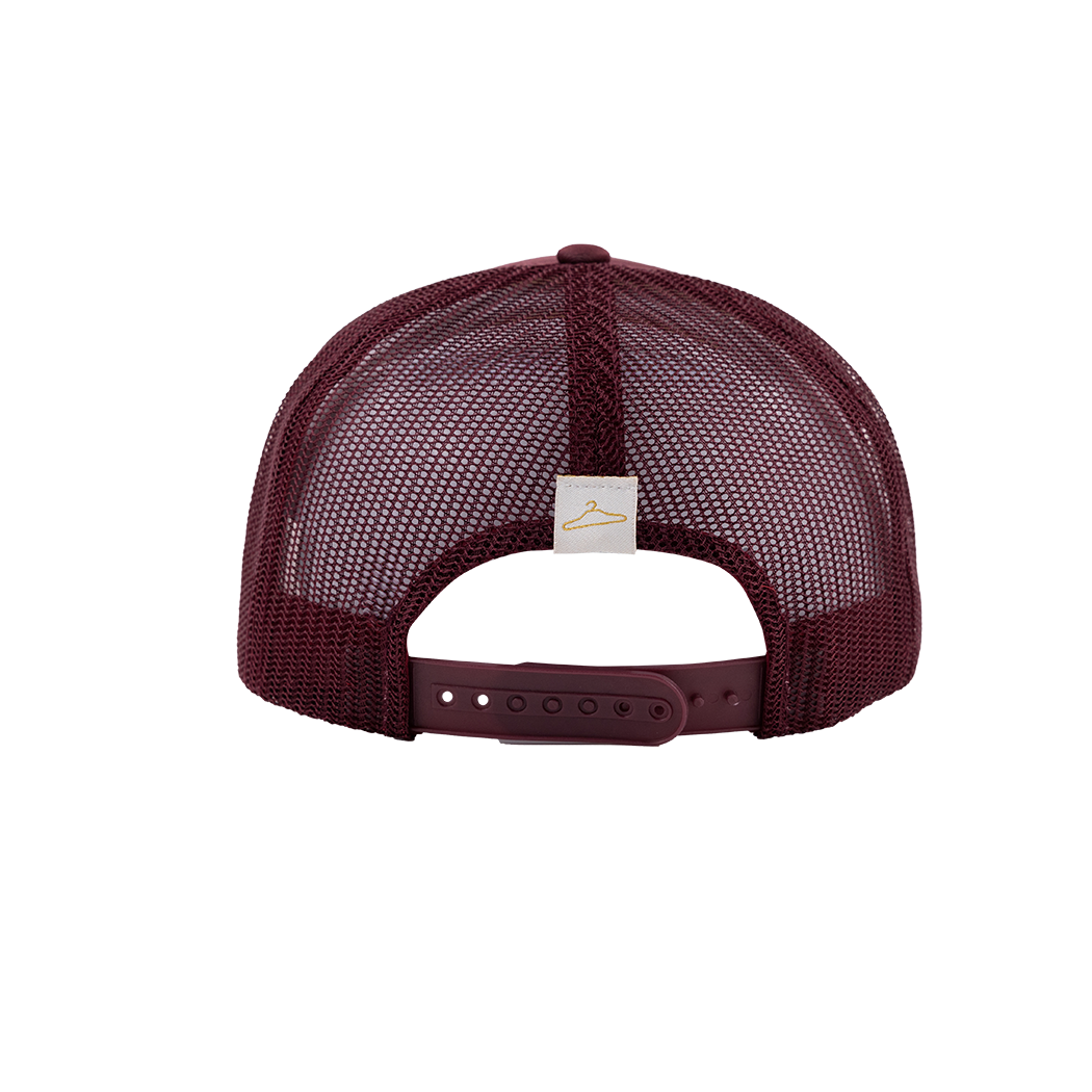 Layerz Howdy Maroon Trucker Hat