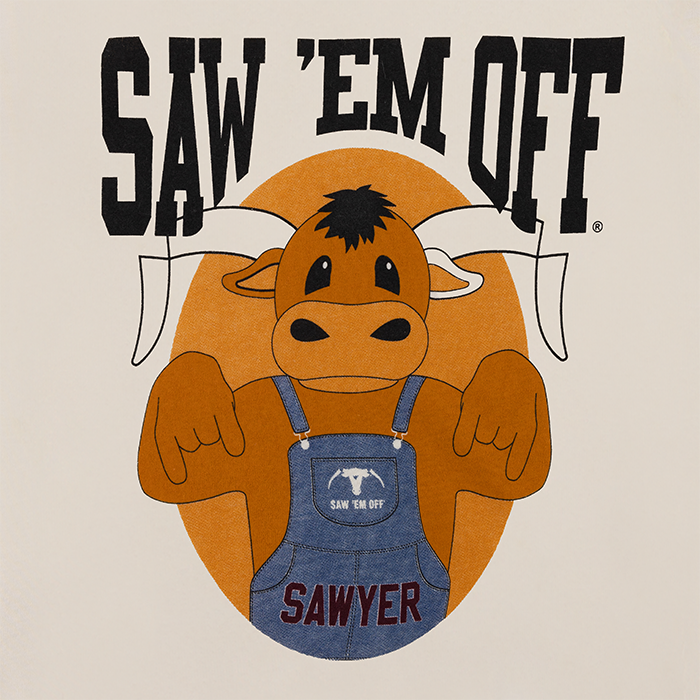 Youth Sawyer Saw 'Em Off T-Shirt