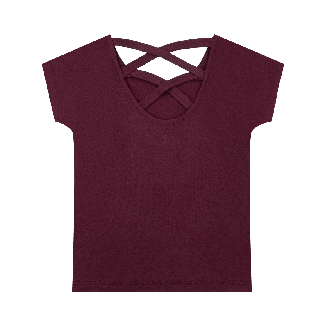 Texas A&M Colosseum Girls Ember Cross Back Tee