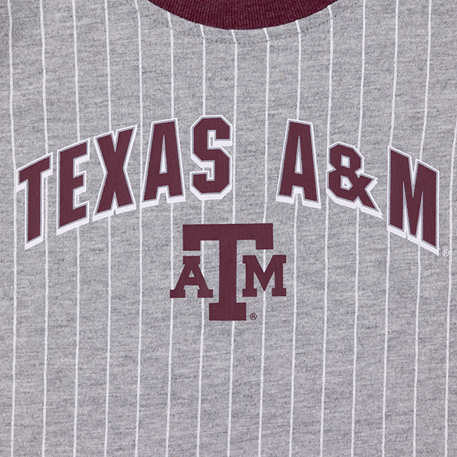 Texas A&M Toddler Baseball Airball Tee