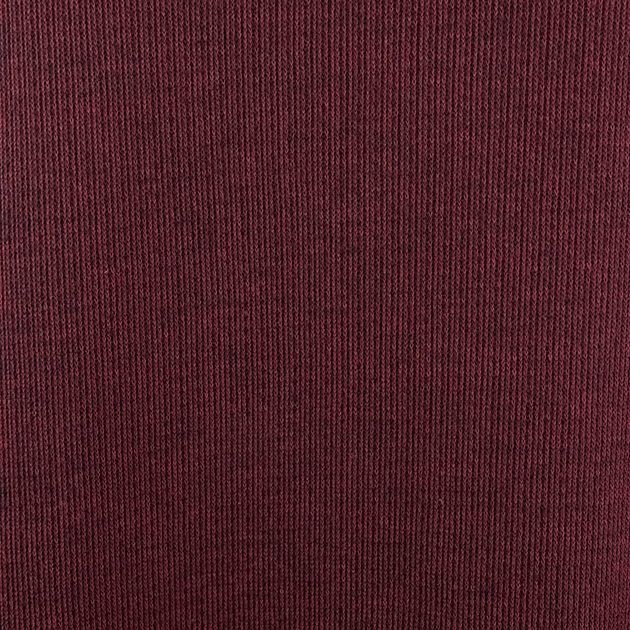 Mock Neck Loose Maroon Knit Top