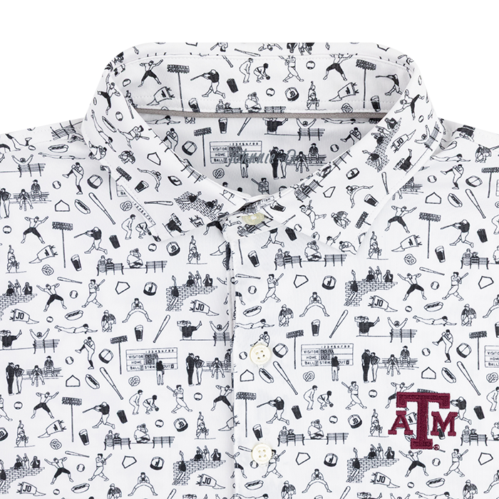 Texas A&M Johnnie-O Ballpark Polo