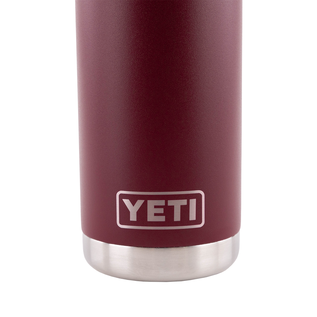 Maroon Yeti 18 Oz Chug Bottle