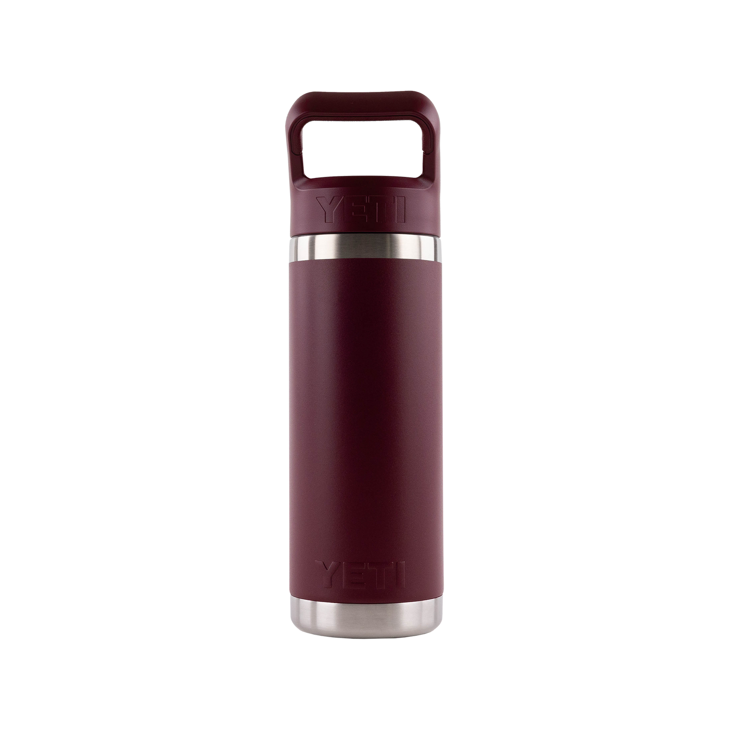 Maroon Yeti 18oz Straw Bottle