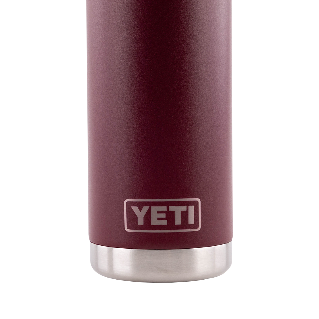 Maroon Yeti 18oz Straw Bottle