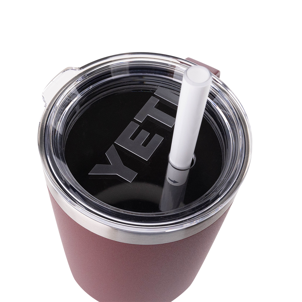 Maroon Yeti Blank Tumbler with Straw 42oz