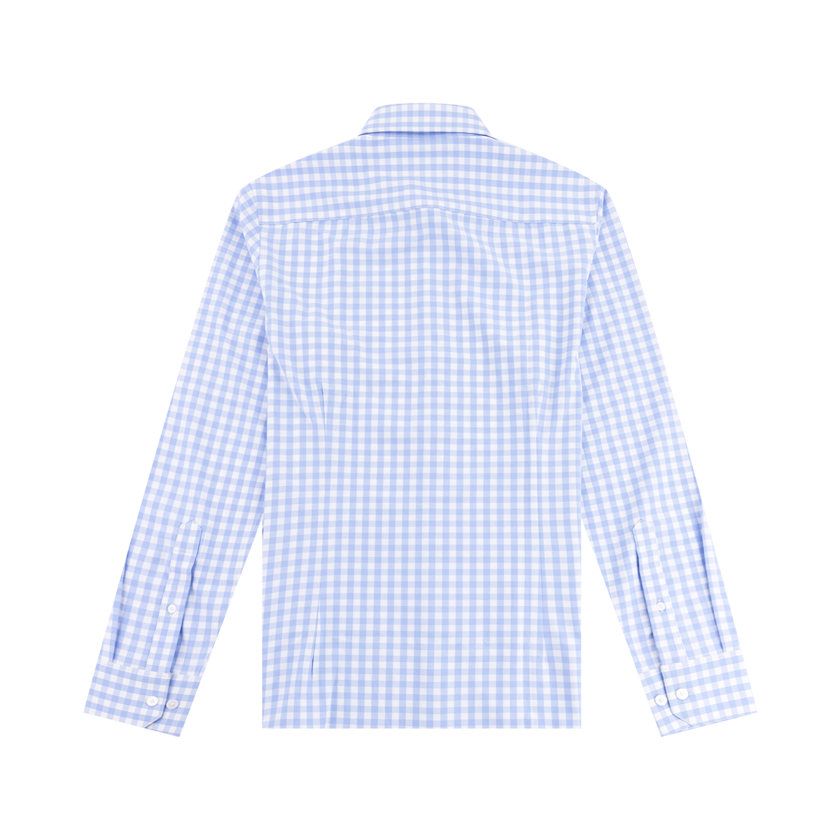 Texas A&M Light Blue Gingham Leeward Button Down