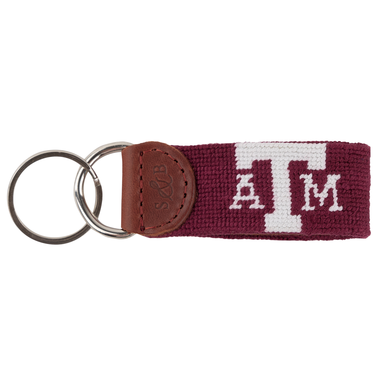 Texas A&M Logo-Crossed Clubs Key Fob