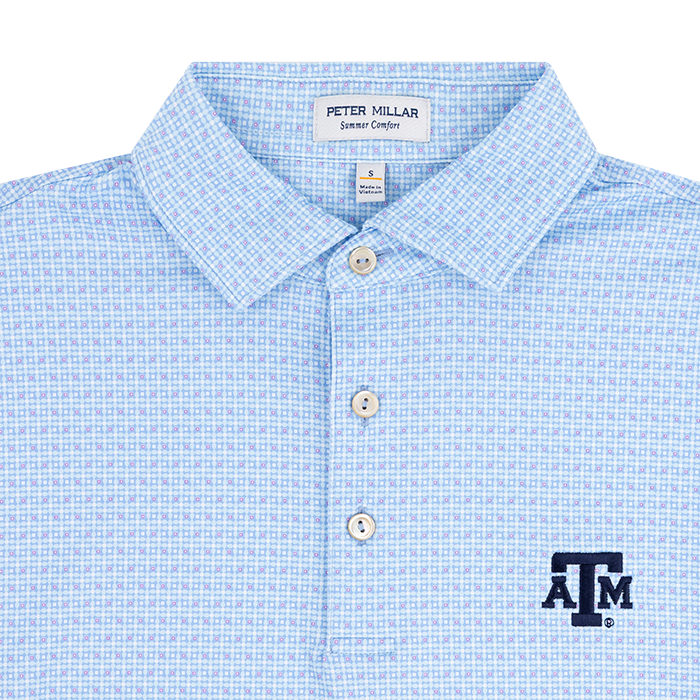 Texas A&M Peter Millar Vega Performance Jersey Polo