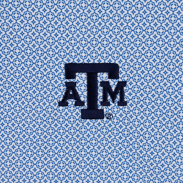 Texas A&M Peter Millar Costa Geo Performance Mesh Polo