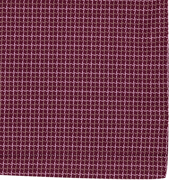 Texas A&M Horn Legend Window Pane Pattern Polo