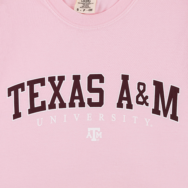 Texas A&M University Pink Long Sleeve T-Shirt