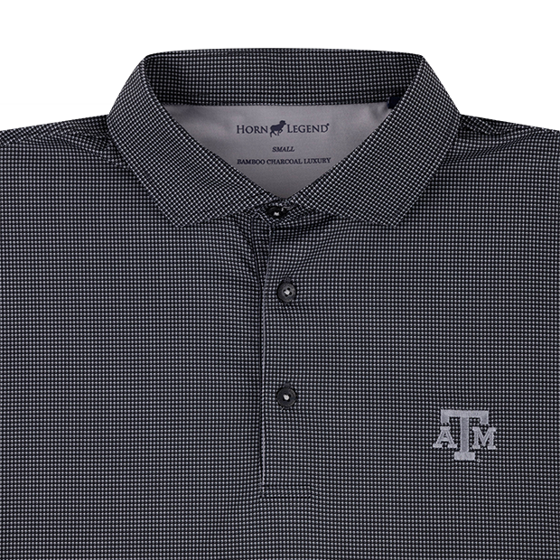 Texas A&M Horn Legend Shepherd Pattern Polo