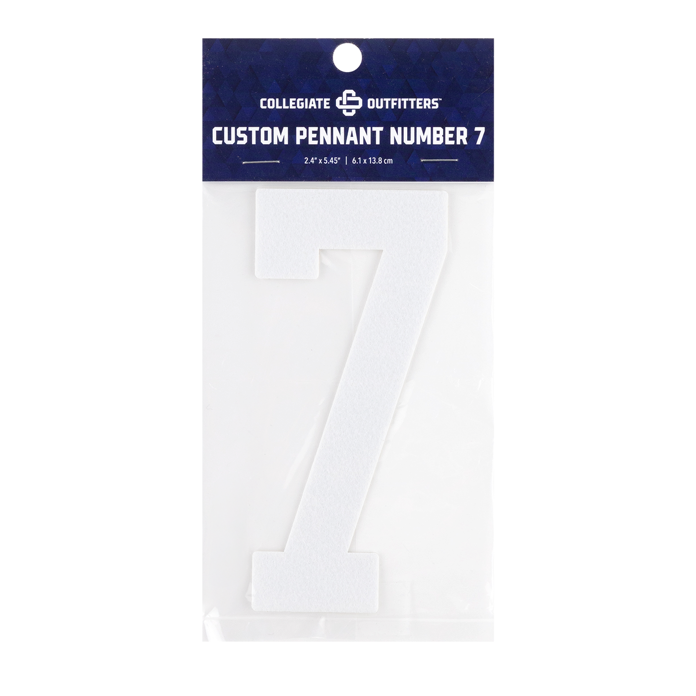 Customizable Pennant Numbers