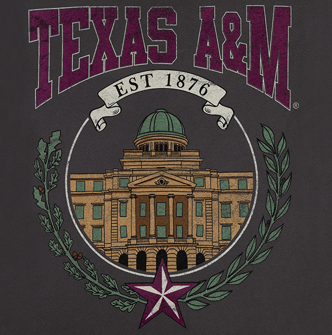 Texas A&M University Academic Building T-Shirt