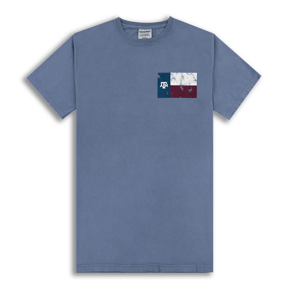 Texas A&M God Bless Texas Flag T-Shirt